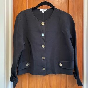 LK Bennett cropped sweater jacket